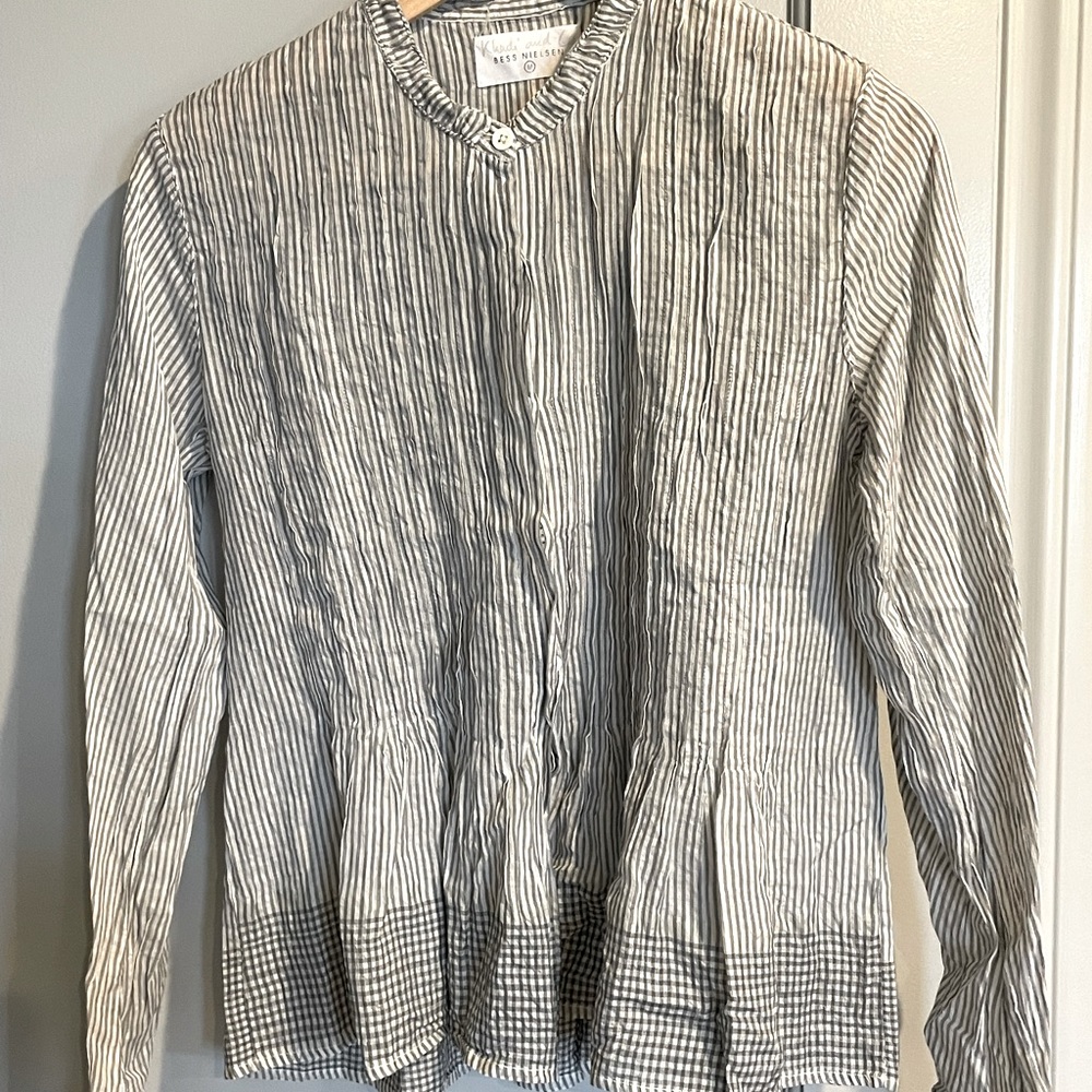 Striped Button Down Shirt